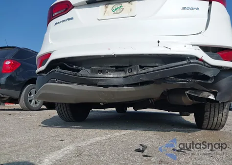 2018 Hyundai Santa Fe Sport 2.4L из США, поврежденный, VIN 5NMZU3LB4JH101649